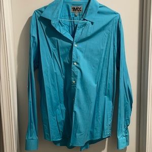 Light blue express dress shirt